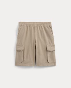 Alternative view of Pull-On Cargo Short | Trench Coat Khaki