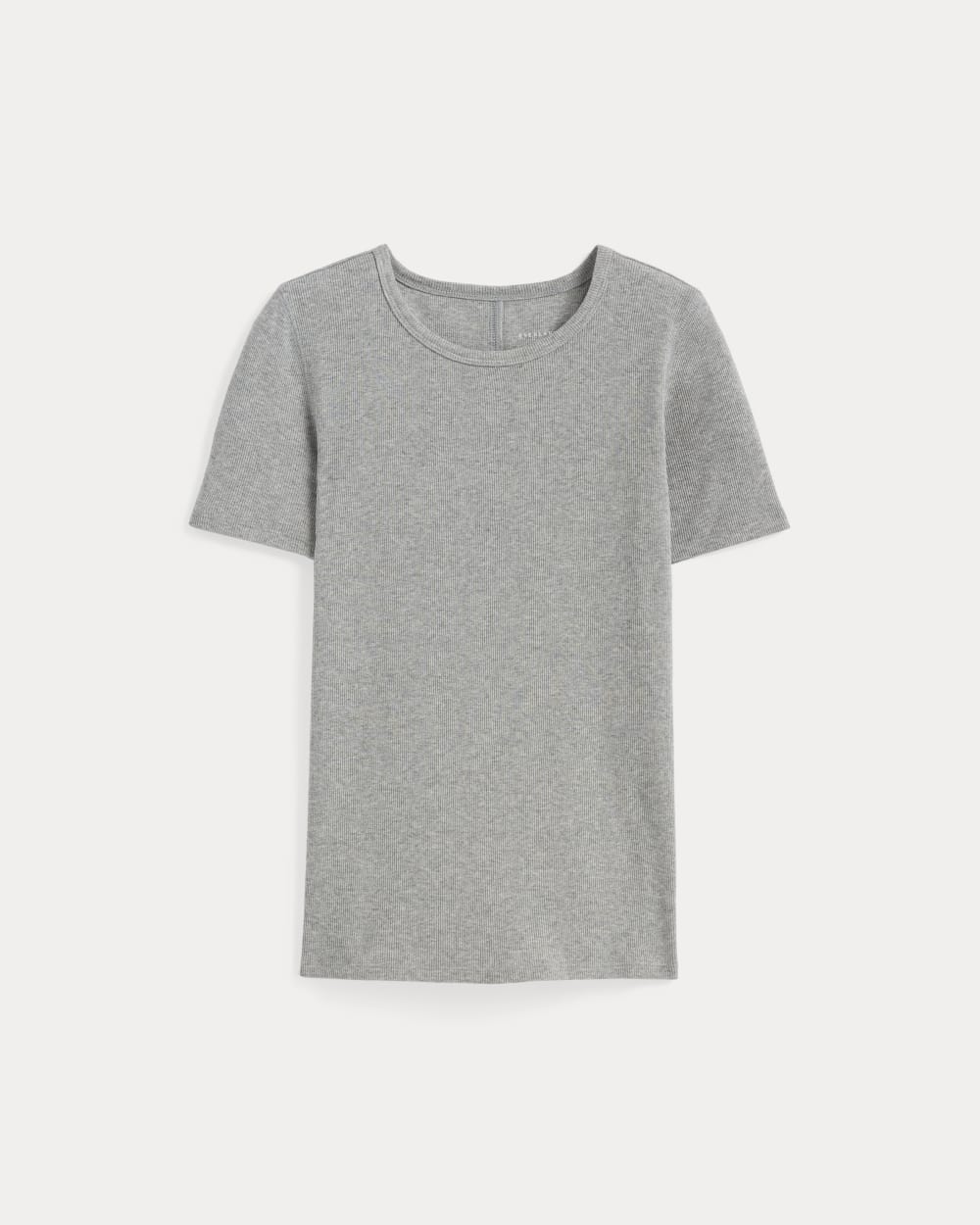 The Luxe Rib Crew | Heathered Grey - Image 2