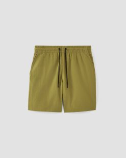 Alternative view of The ReNew Nylon Short | Moss Green
