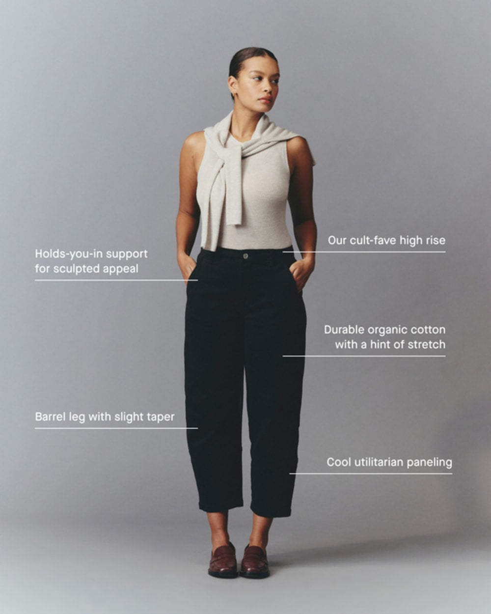 The Utility Barrel Pant | Icy Water | Regular - Image 4