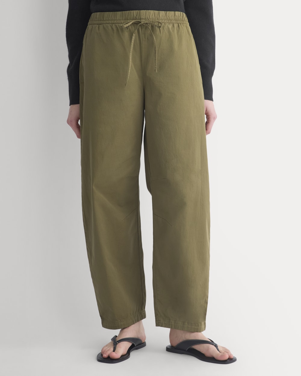 Pull-On Balloon Pant | Olive - Image 3