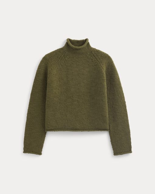 Alternative view of Rollneck Sweater | Olive