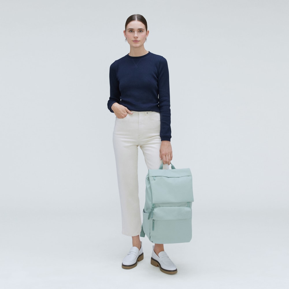 The ReNew Transit Backpack | White Sage / Green Millieu - Image 2