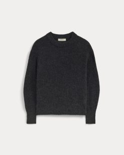 Alternative view of The Cocoon Crew in Alpaca | Heathered Black