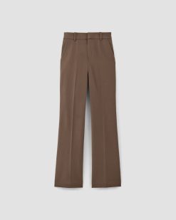 Alternative view of The Bi-Stretch Flare Pant | Cocoa