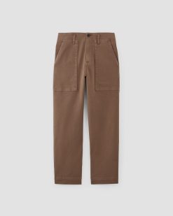 Alternative view of The Organic Utility Pant | Carob Brown