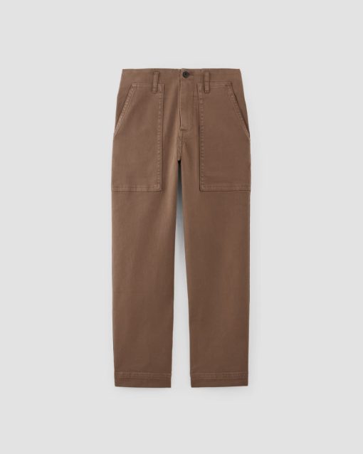 Alternative view of The Organic Utility Pant | Carob Brown