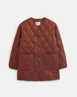 Alternative view of The Quilted Liner | Merlot