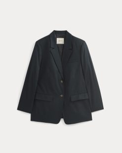 Alternative view of The Oversized Blazer in Buttersmooth | Navy