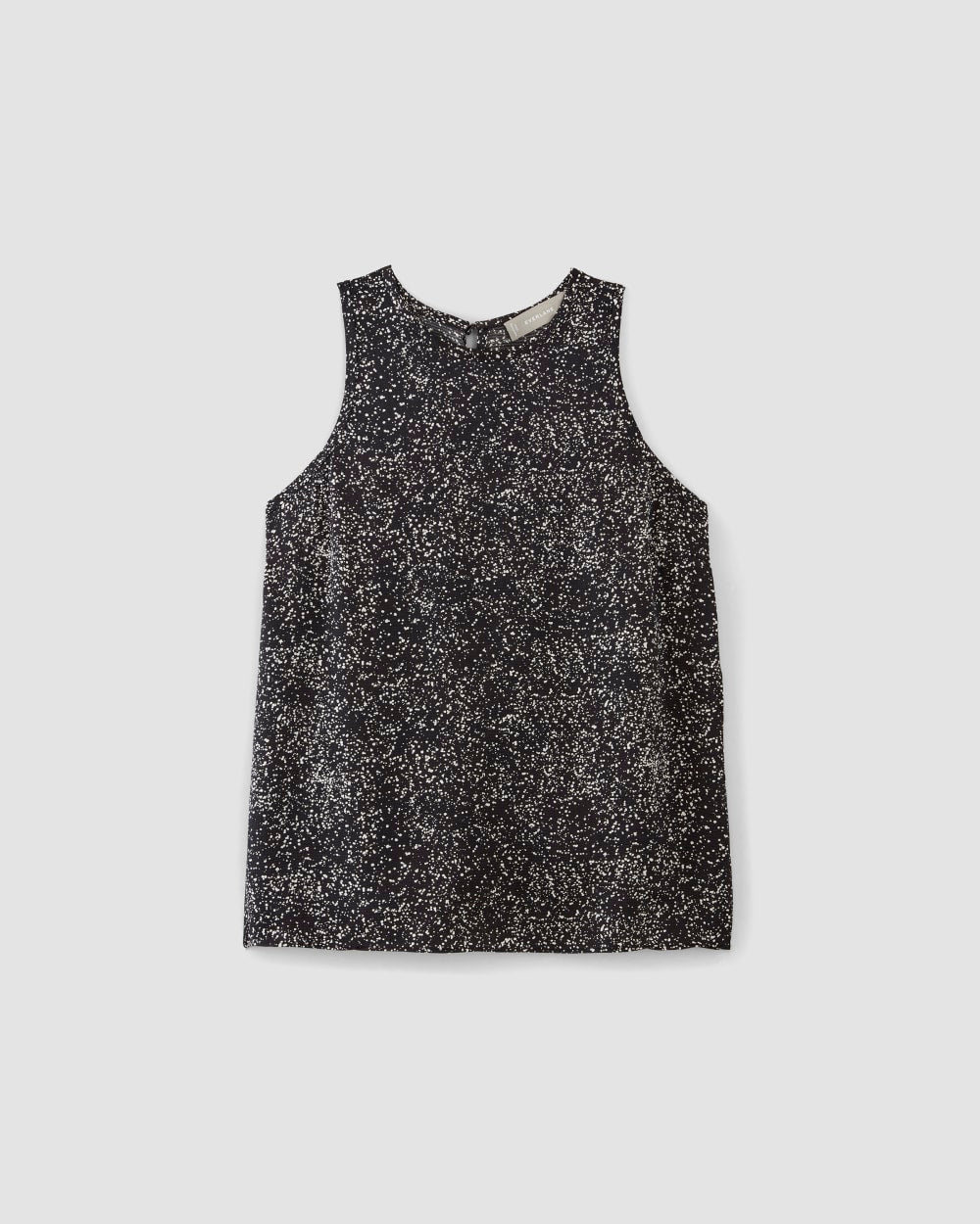 The Satin Racerback Top | Black Moonsplatter - Image 2