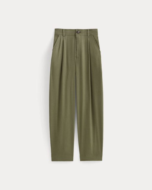 Alternative view of The Everywhere Pant in Stretch Linen | Kalamata