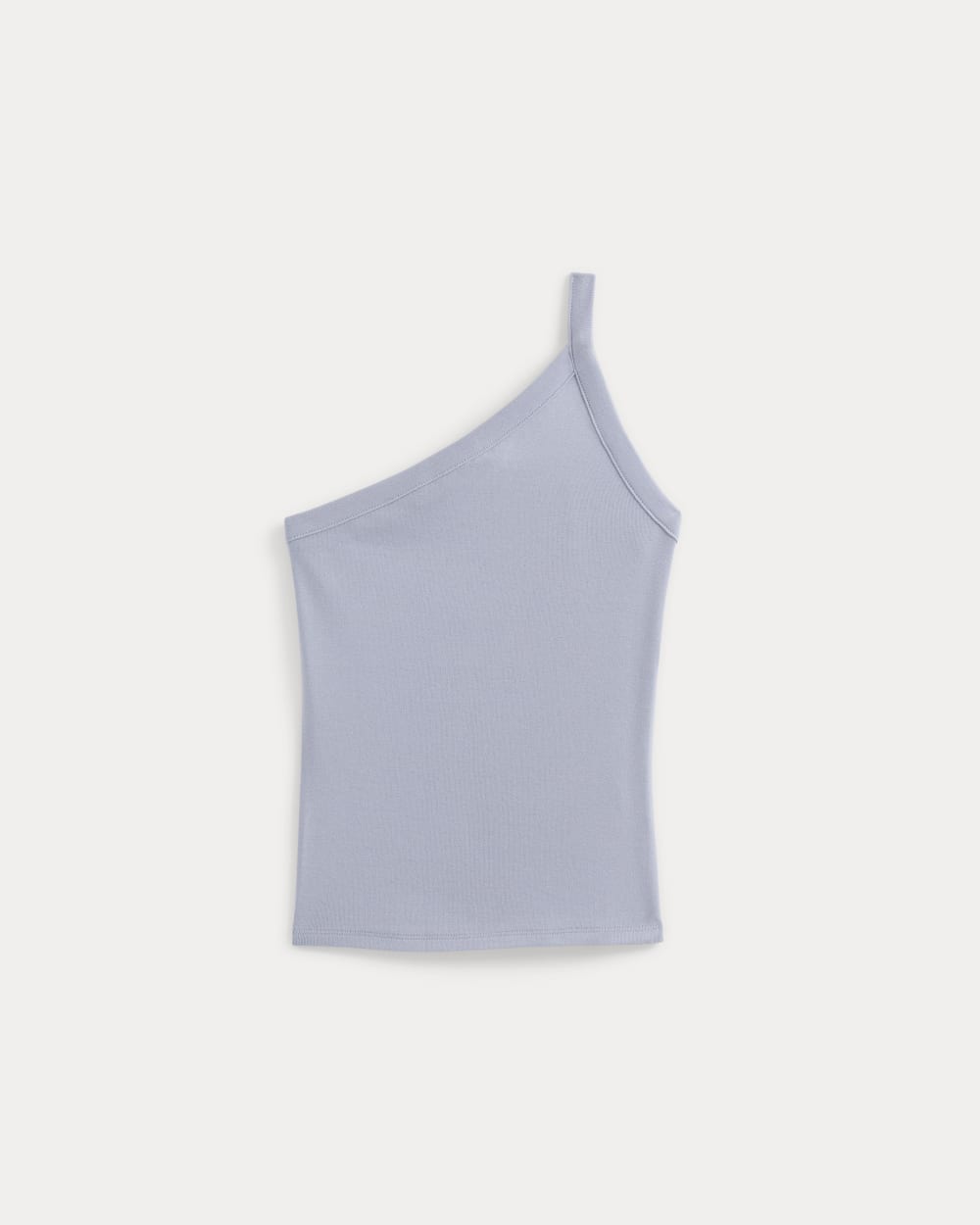 RetroSoft Cotton One-Shoulder Tank | Aleutian - Image 2