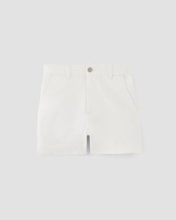 Alternative view of The Organic Way-High® Shortie Short | White