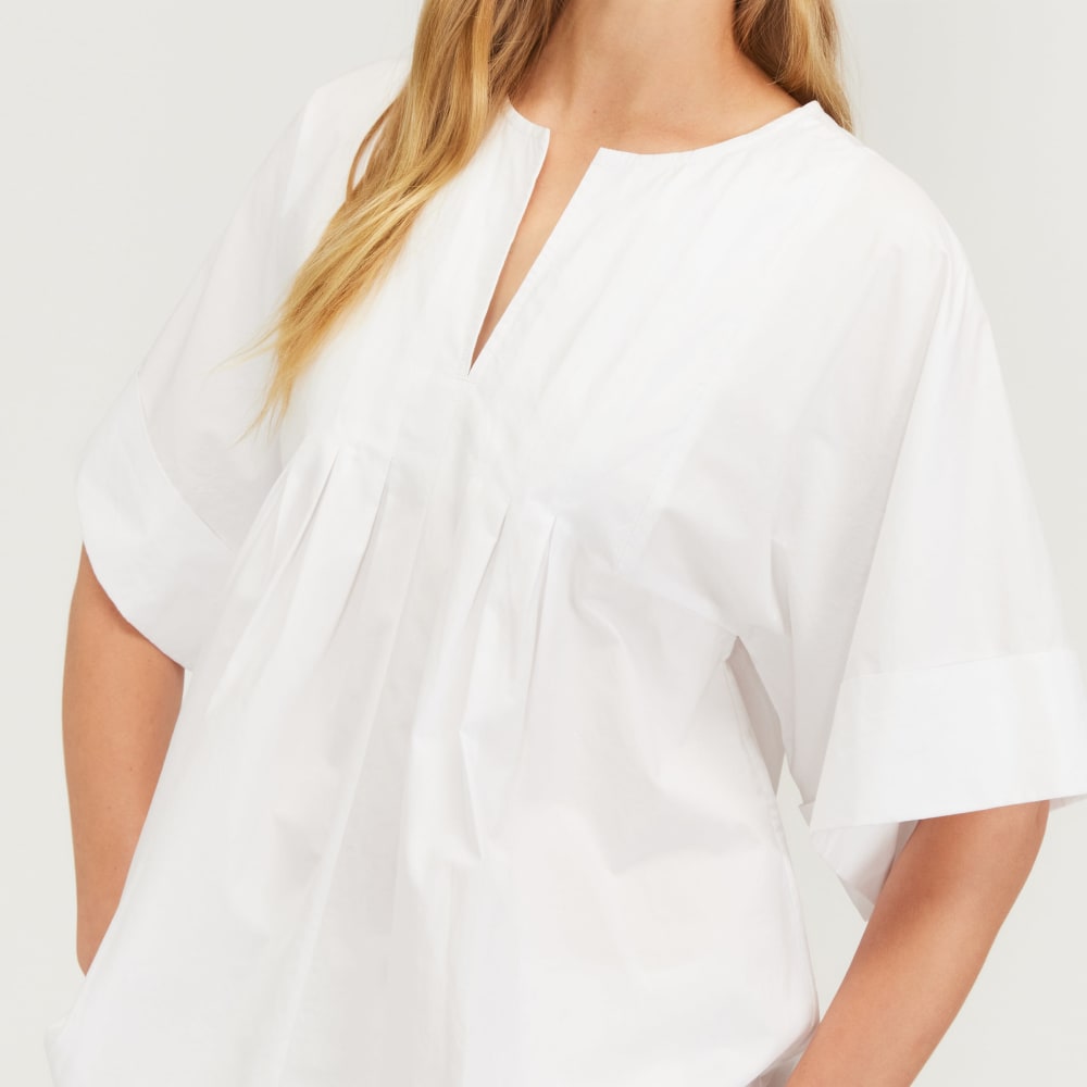 The Poplin Tunic | White - Image 4