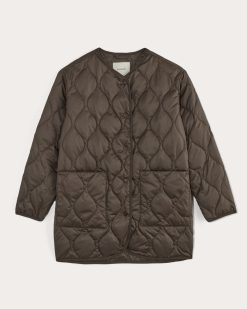 Alternative view of The Quilted Liner | Earth Brown