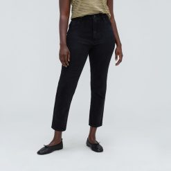 Alternative view of The Cheeky Hourglass Jean | Coal | 26.5 Inseam