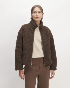 The ReNew Fleece Full Zip | Earth Brown