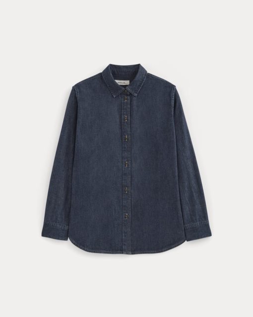 Alternative view of The Must-Have Shirt in Denim | Dark Indigo