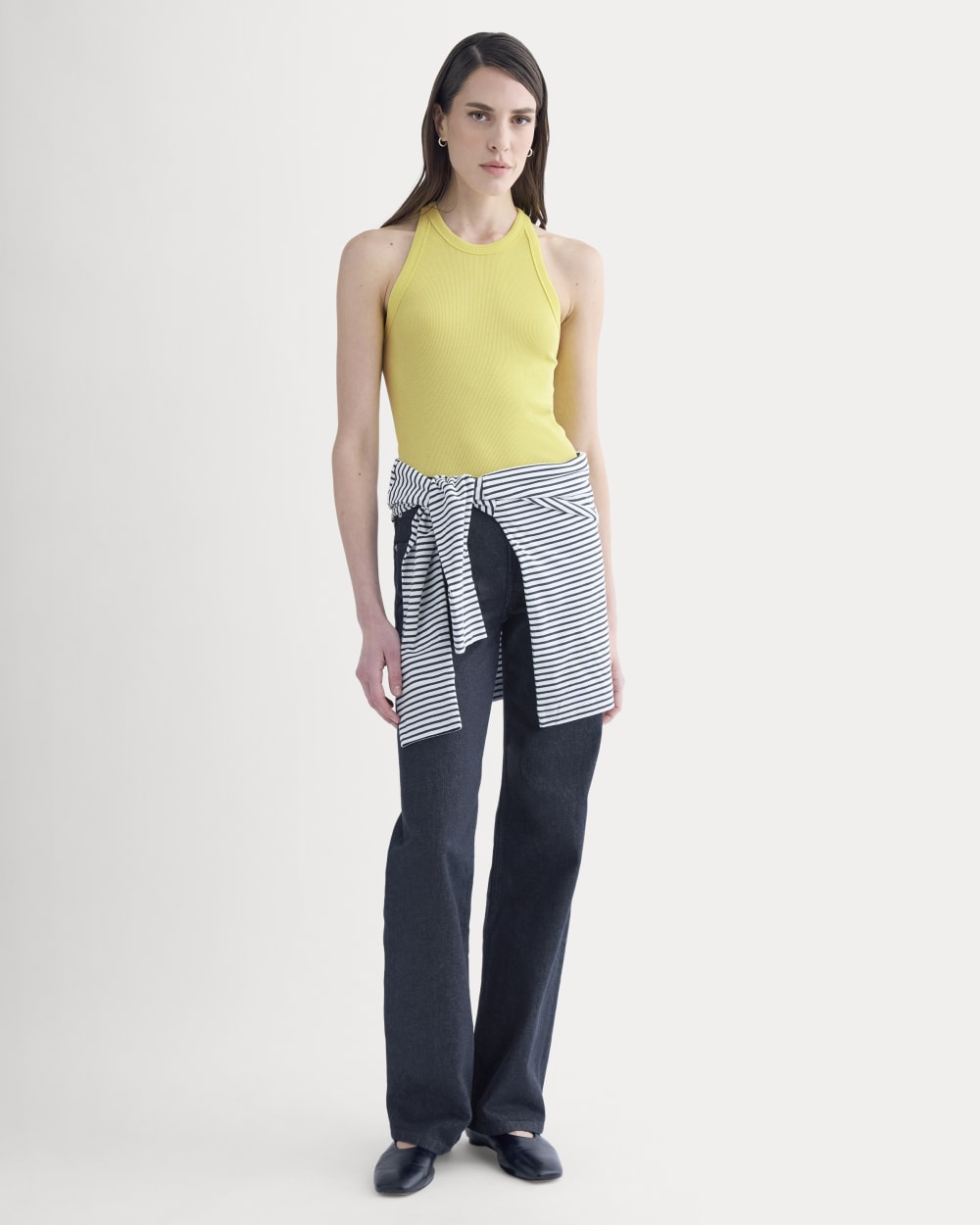 Luxe Rib Racerback Tank | Celandine - Image 3