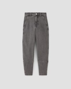 Alternative view of The Utility Barrel Pant | Magnolia Shadow | Regular