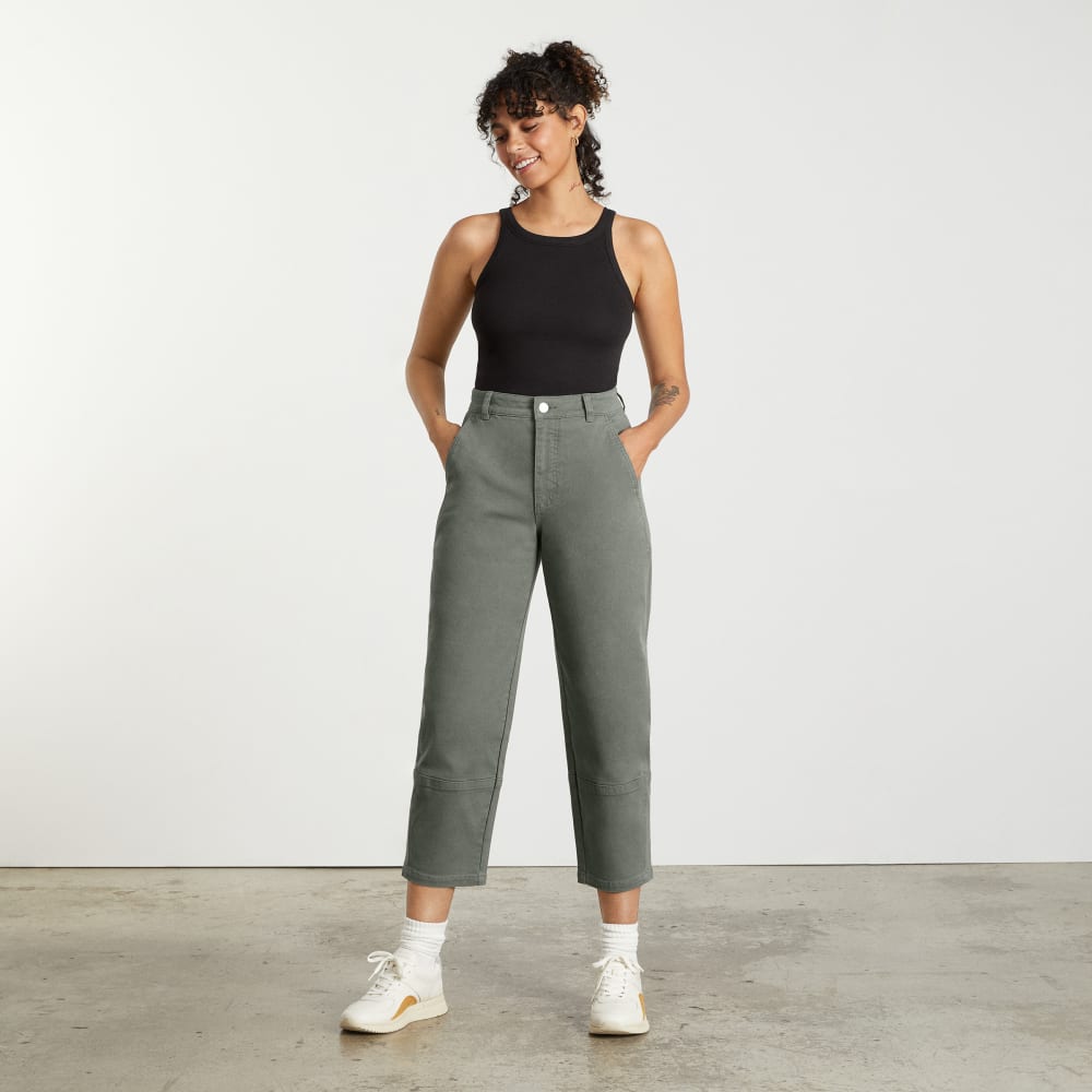 The Utility Barrel Pant | Pewter Green | Regular - Image 7