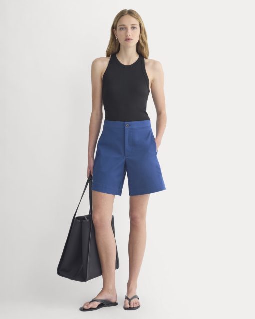 Side-Panel Tailored Short | Estate Blue