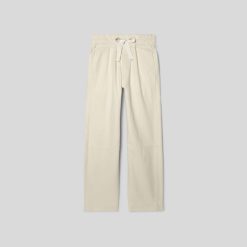 Alternative view of The Canvas Organic Cotton Pull-On Pant | Bone