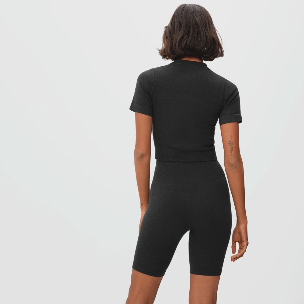 The Seamless Bike Short | Black - Image 4