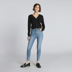 The Way-High® Skinny Jean | Faded Blue | 26 3/4 Inseam