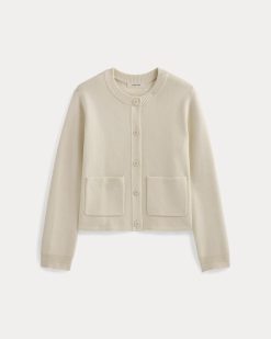 Alternative view of The Crew Cardigan in Everyday Cotton | Canvas