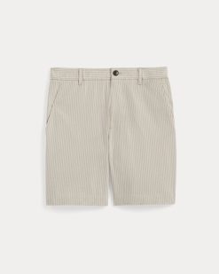 Alternative view of The Seersucker Short | Trench Coat Khaki / Natural