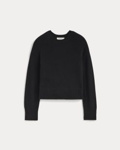 Alternative view of The Boxy Crew in Cashmere | Black