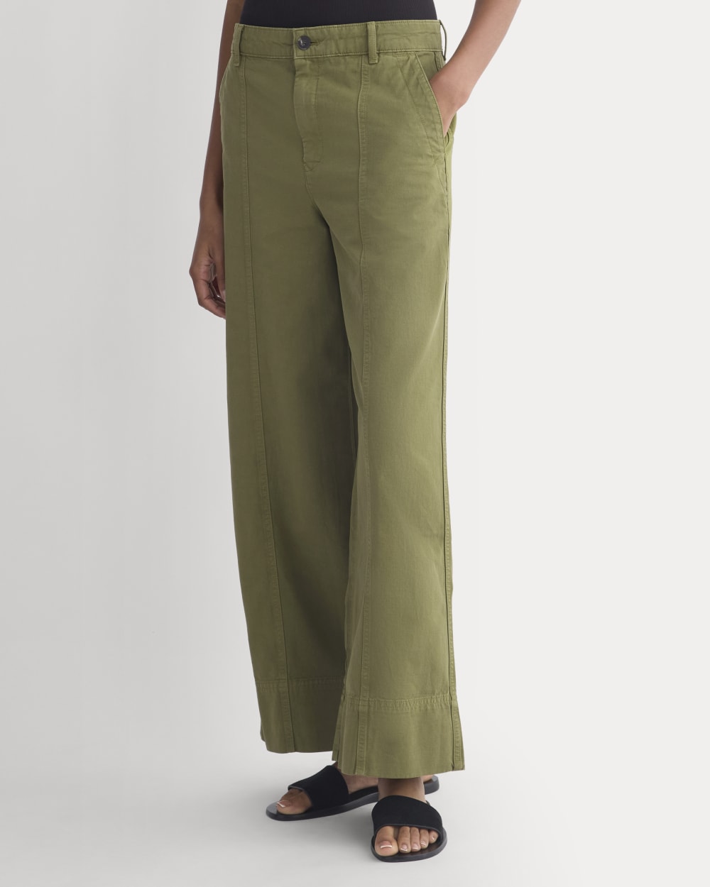 Seamed Wide-Leg Pant | Mayfly - Image 3
