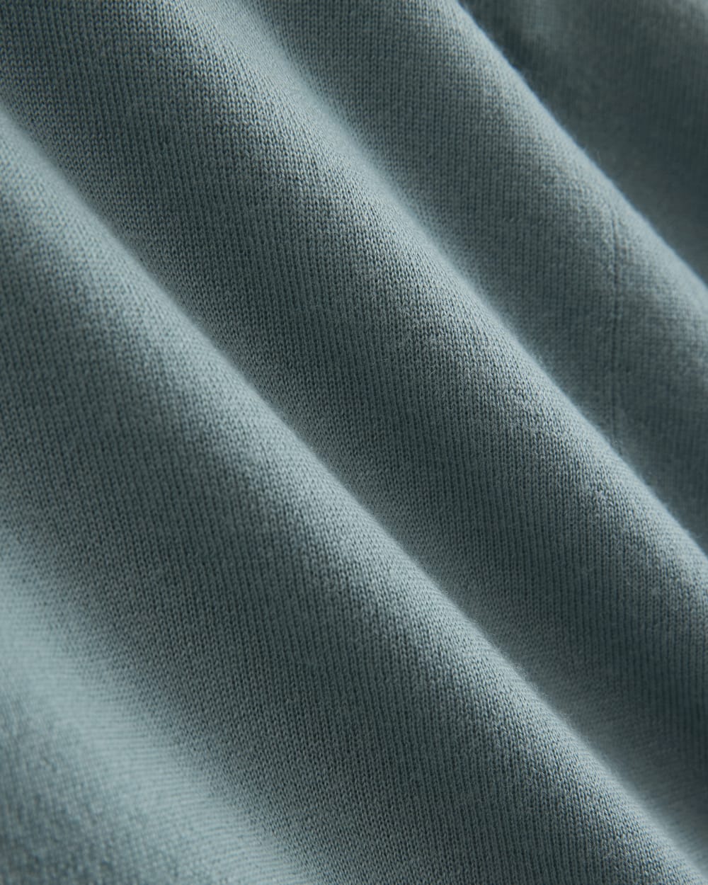 Mockneck Sweater In Ultrafine Merino | Gray Mist - Image 6
