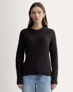 The Cocoon Crew in Alpaca | Heathered Black