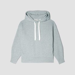 Alternative view of The ReTrack Hoodie | Heather Grey