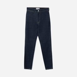 Alternative view of The Way-High® Clean Front Skinny Jean  | Dark Indigo | 26.5 Inseam