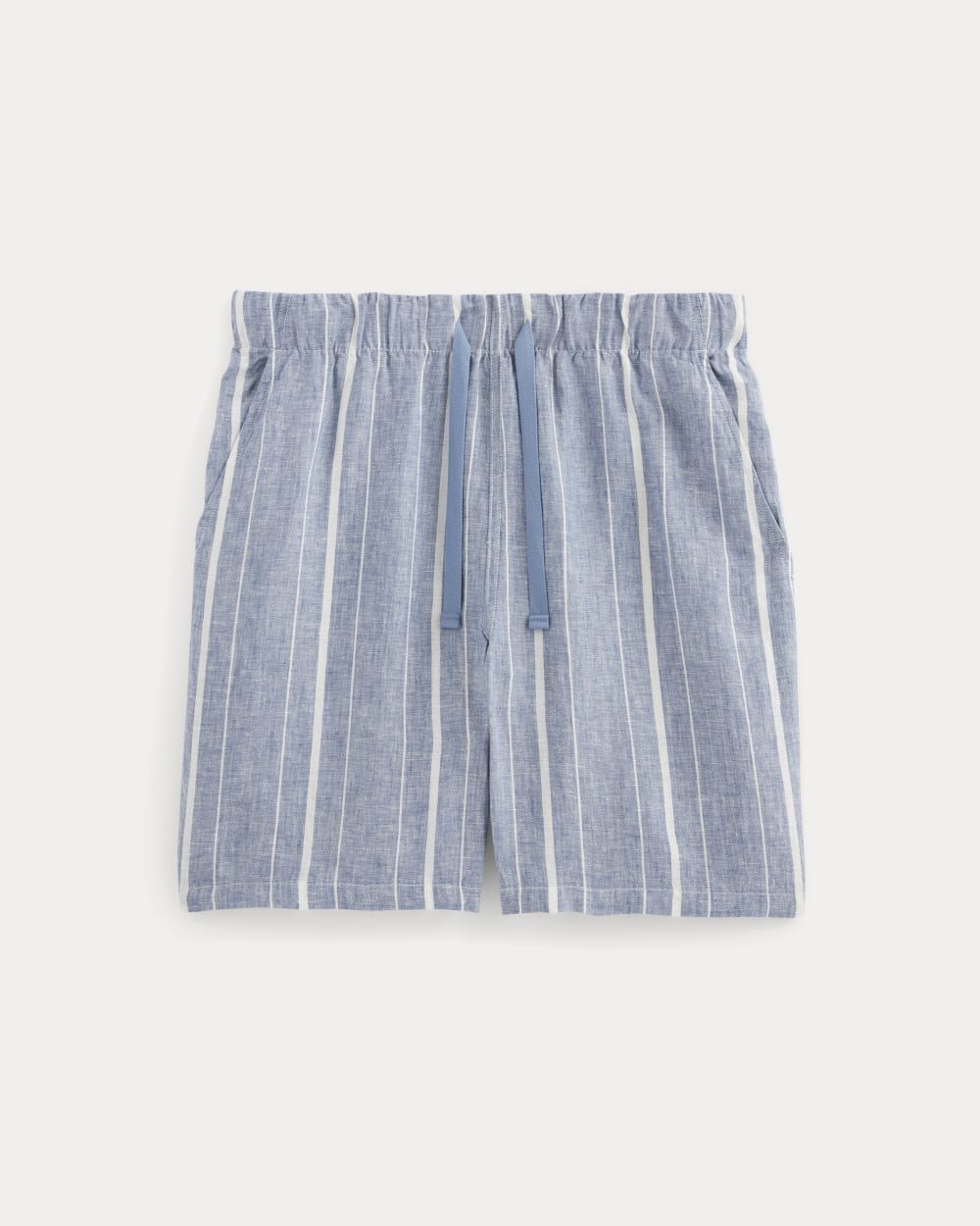 The Linen Easy Short | Dutch Blue / Bone - Image 2