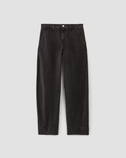 Alternative view of The Summer Barrel Jean | Ash Black
