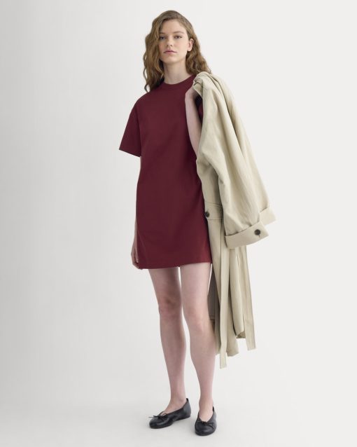 Weekend Tee Mini Dress | Pomegranate