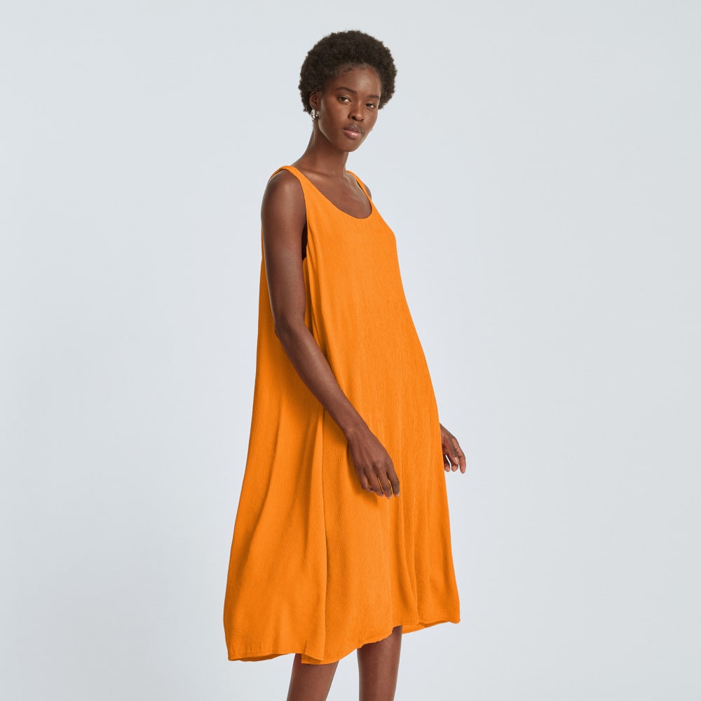 The Naia™ Ripple Tank Dress | Turmeric - Image 5