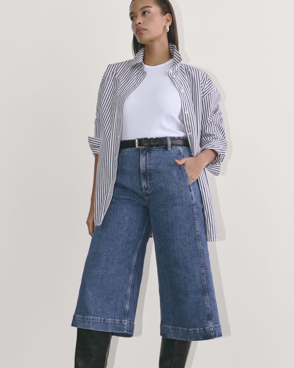 The Denim Culotte | New Blue - Image 4