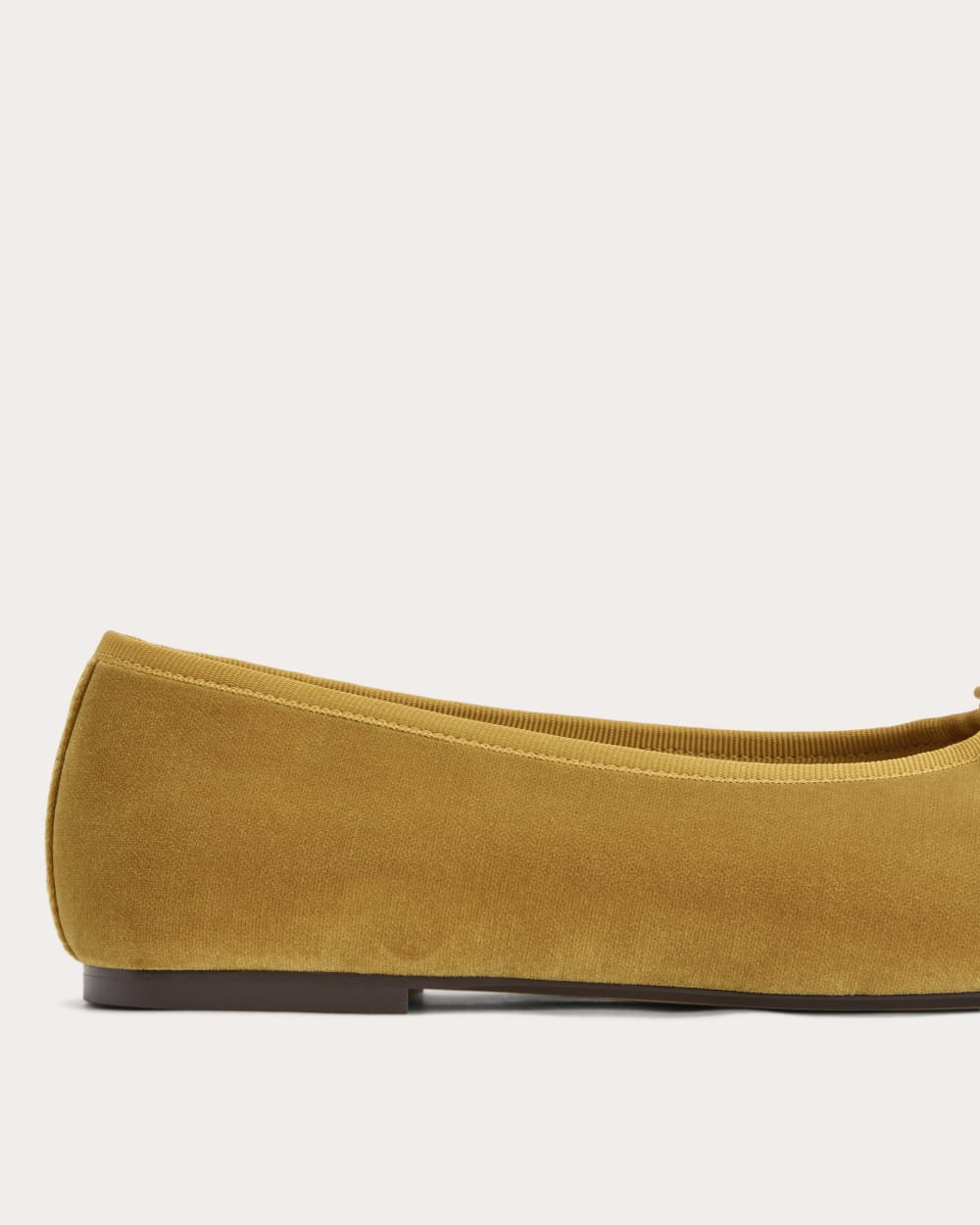 The Day Ballet Flat | Golden Sun Velvet - Image 6