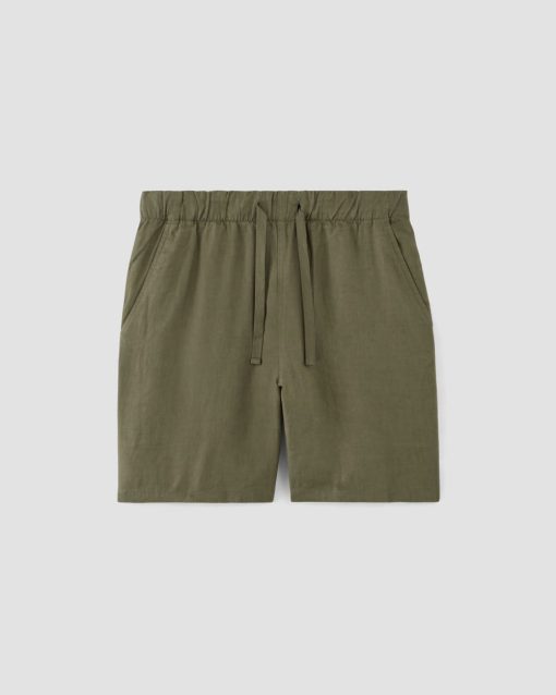 Alternative view of The Linen Easy Short | Kalamata