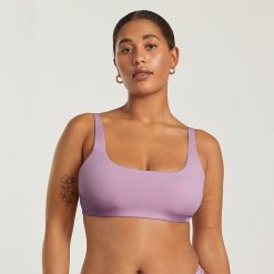 Alternative view of The Square-Neck Bikini Top | Lilac