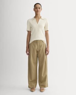 The Low-Rise Chino | Ash Brown