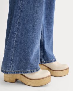 Alternative view of The Wooden Puffa Clog | Canvas