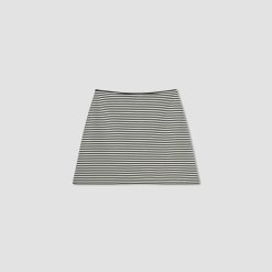 Alternative view of The Dream Mini Skirt | Parchment / Black