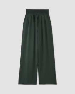 Alternative view of The Satin Pull-On Pant | Scarab