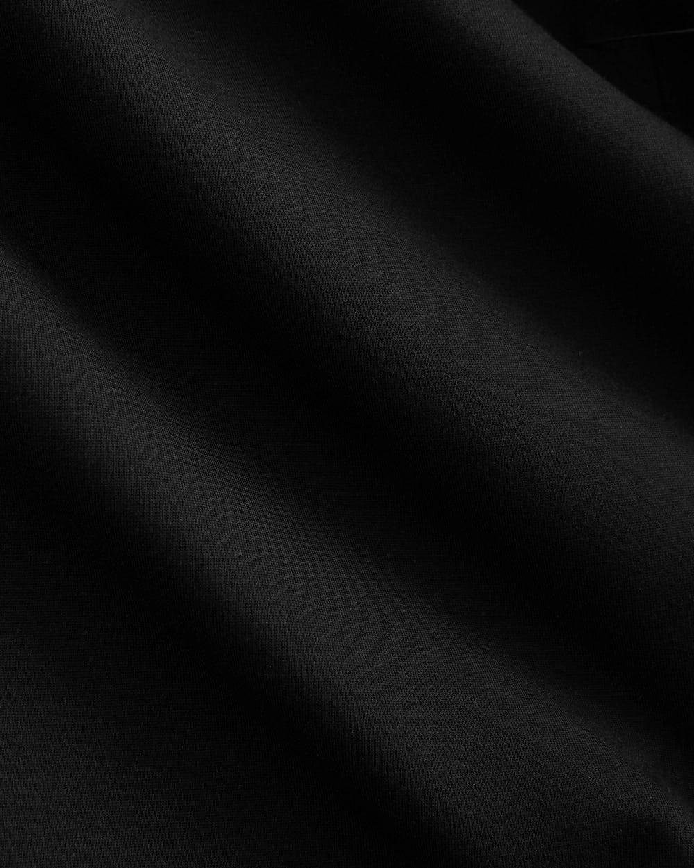 Ponte V-Neck Mini Dress | Black - Image 4